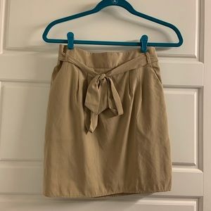 Suede skirt from Francesca’s
